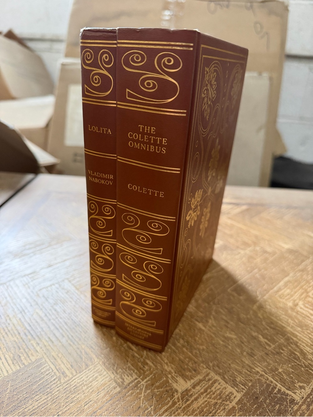 Lolita and Colette Vintage International Collectors Library Edition Books